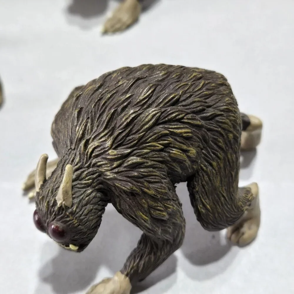 Lot of 4 Bone Comic Rat Creature Figures - Jeff Smith Collectibles